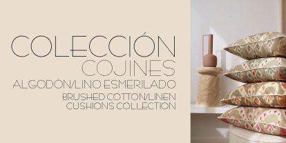 COJINES ALGODON Y LINO CASTILLA TEXTIL